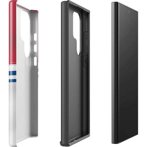 NFL New York Giants White Striped Galaxy S25 Ultra Impact Case